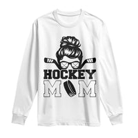 Funny Hockey Mom Quote Long Sleeve Shirt Gift For Hockey Lovers - Wonder Print Shop