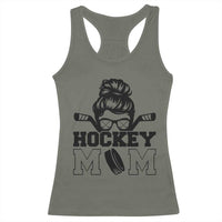 Funny Hockey Mom Quote Racerback Tank Top Gift For Hockey Lovers - Wonder Print Shop