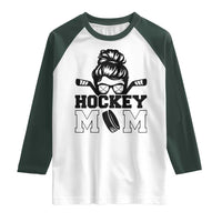 Funny Hockey Mom Quote Raglan Shirt Gift For Hockey Lovers - Wonder Print Shop