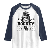 Funny Hockey Mom Quote Raglan Shirt Gift For Hockey Lovers - Wonder Print Shop