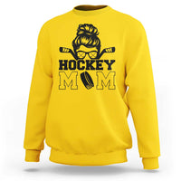 Funny Hockey Mom Quote Sweatshirt Gift For Hockey Lovers - Wonder Print Shop