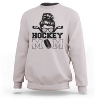 Funny Hockey Mom Quote Sweatshirt Gift For Hockey Lovers - Wonder Print Shop