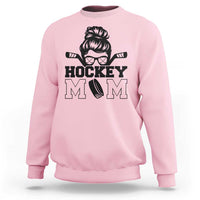 Funny Hockey Mom Quote Sweatshirt Gift For Hockey Lovers - Wonder Print Shop