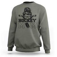 Funny Hockey Mom Quote Sweatshirt Gift For Hockey Lovers - Wonder Print Shop