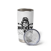 Funny Hockey Mom Quote Tumbler Cup Gift For Hockey Lovers - Wonder Print Shop