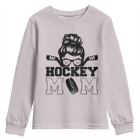 Funny Hockey Mom Quote Youth Sweatshirt Gift For Hockey Lovers - Wonder Print Shop