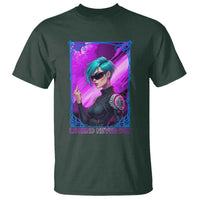 Cyberpunk Girl Legend Never Die T Shirt Gaming Aesthetic Gift - Wonder Print Shop