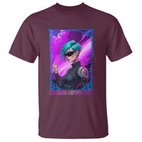 Cyberpunk Girl Legend Never Die T Shirt Gaming Aesthetic Gift - Wonder Print Shop