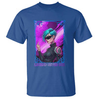 Cyberpunk Girl Legend Never Die T Shirt Gaming Aesthetic Gift - Wonder Print Shop