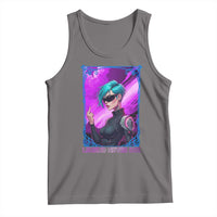 Cyberpunk Girl Legend Never Die Tank Top Gaming Aesthetic Gift - Wonder Print Shop
