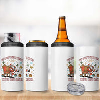 No Kings Only Santa 4 in 1 Can Cooler Tumbler Funny Christmas Parody Gift - Wonder Print Shop