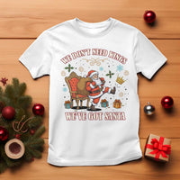 No Kings Only Santa T Shirt Funny Christmas Parody Gift - Wonder Print Shop