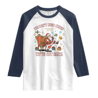 No Kings Only Santa Raglan Shirt Funny Christmas Parody Gift - Wonder Print Shop
