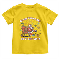 No Kings Only Santa Toddler T Shirt Funny Christmas Parody Gift - Wonder Print Shop