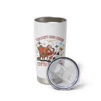 No Kings Only Santa Tumbler Cup Funny Christmas Parody Gift - Wonder Print Shop