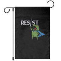 Resist Frog Warrior Garden Flag Funny Rebel Meme Gift - Wonder Print Shop