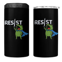 Resist Frog Warrior 4 in 1 Can Cooler Tumbler Funny Rebel Meme Gift - Wonder Print Shop