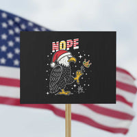 Funny Eagle No Kings In America Christmas 2025 Protest Sign - Wonder Print Shop