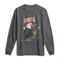 Funny Eagle No Kings In America Christmas 2025 Long Sleeve Shirt - Wonder Print Shop