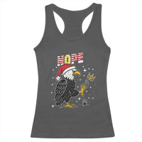 Funny Eagle No Kings In America Christmas 2025 Racerback Tank Top - Wonder Print Shop