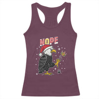 Funny Eagle No Kings In America Christmas 2025 Racerback Tank Top - Wonder Print Shop