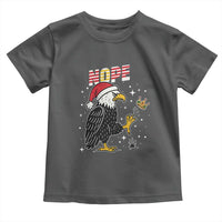 Funny Eagle No Kings In America Christmas 2025 Toddler T Shirt - Wonder Print Shop