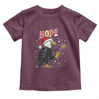 Funny Eagle No Kings In America Christmas 2025 Toddler T Shirt - Wonder Print Shop
