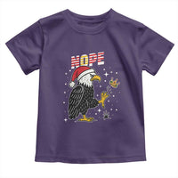 Funny Eagle No Kings In America Christmas 2025 Toddler T Shirt - Wonder Print Shop