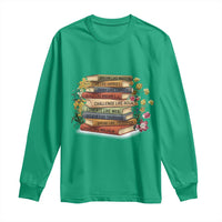 Black History Leaders Book Long Sleeve Shirt African American Teachers - Wonder Print Shop