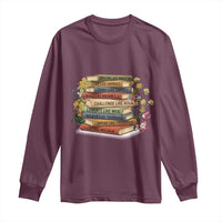 Black History Leaders Book Long Sleeve Shirt African American Teachers - Wonder Print Shop