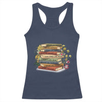 Black History Leaders Book Racerback Tank Top African American Teachers - Wonder Print Shop