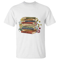 Black History Leaders Book T Shirt African American Teachers - Wonder Print Shop