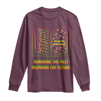 Black History Leaders Book Long Sleeve Shirt African American History For Teachers - Wonder Print Shop