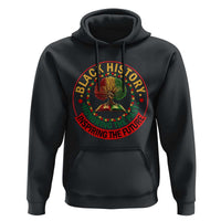 Black History Month Quote Hoodie Honoring The Past Inspiring The Future Gift - Wonder Print Shop