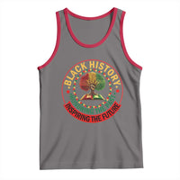 Black History Month Quote Tank Top Honoring The Past Inspiring The Future Gift - Wonder Print Shop