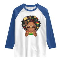 My Roots Black History Culture Pride Raglan Shirt African American Heritage - Wonder Print Shop