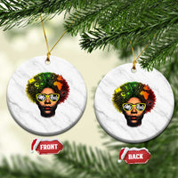 Black History Month Ceramic Ornament My Roots African American Pride Gift - Wonder Print Shop