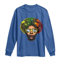 Black History Month Long Sleeve Shirt My Roots African American Pride Gift - Wonder Print Shop