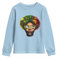 Black History Month Youth Sweatshirt My Roots African American Pride Gift - Wonder Print Shop