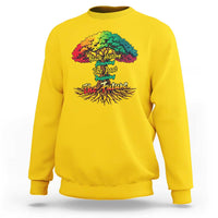 Black History Month Quote Sweatshirt Inspiring The Future Honoring The Past - Wonder Print Shop