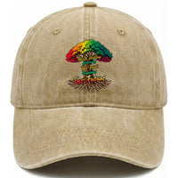 Black History Month Quote Washed Cotton Baseball Cap Inspiring The Future Honoring The Past