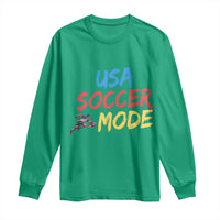 USA Soccer Mode Long Sleeve Shirt United States Team Pride