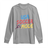 USA Soccer Mode Long Sleeve Shirt United States Team Pride