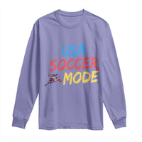 USA Soccer Mode Long Sleeve Shirt United States Team Pride