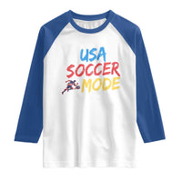 USA Soccer Mode Raglan Shirt United States Team Pride