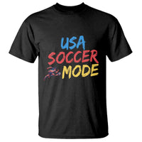 USA Soccer Mode T Shirt United States Team Pride