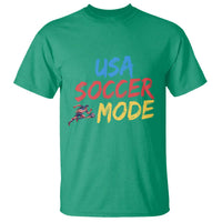 USA Soccer Mode T Shirt United States Team Pride