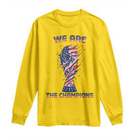 We Are Champions Long Sleeve Shirt USA Soccer Lover Gift