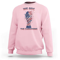 We Are Champions Sweatshirt USA Soccer Lover Gift