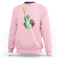 Statue Of Liberty Soccer Cup Sweatshirt USA Soccer Lover Gift